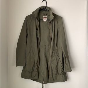 Mossimo green parka